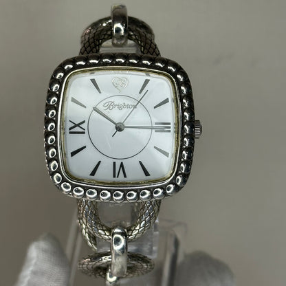 Reloj joya Brighton Milla Chain Año 2009 Pieza de diseño 38 mm ÚNICO