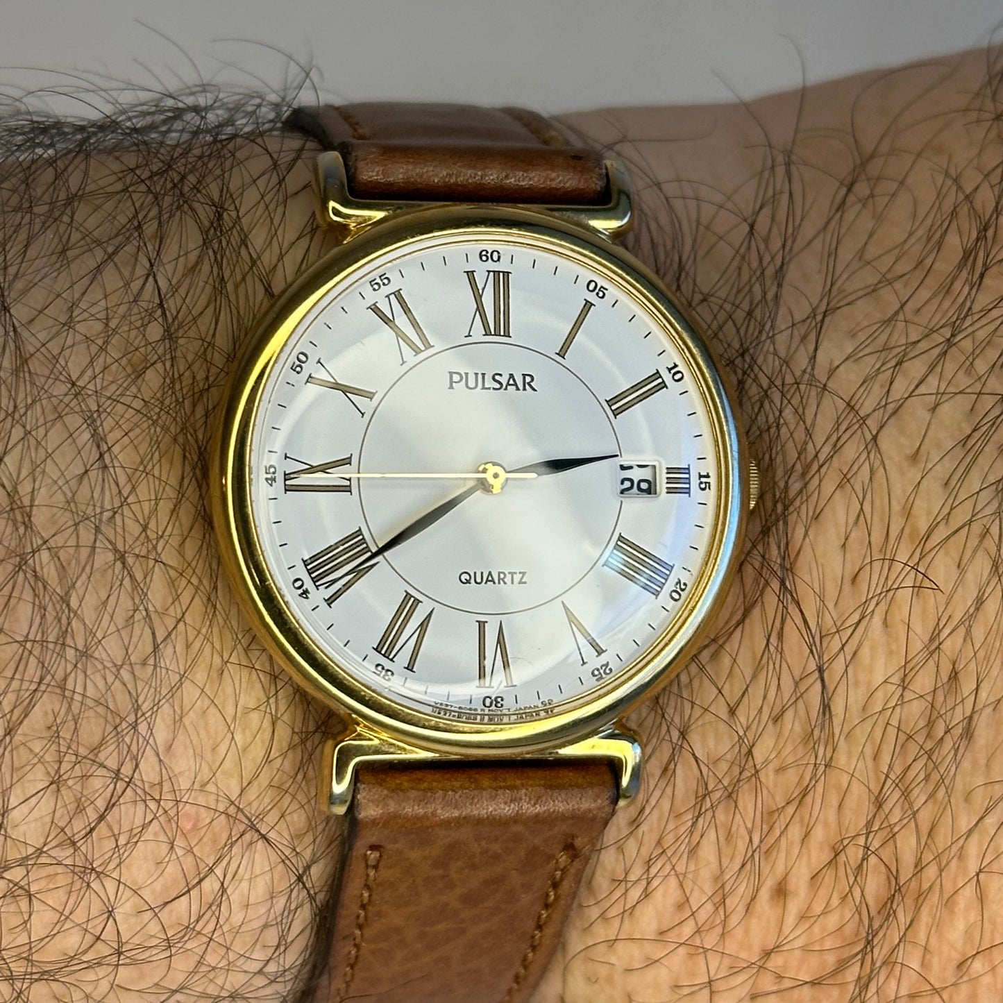 Reloj Pulsar by SEIKO Febrero de 1991 | Dress Watch Clásico Pulsera Original