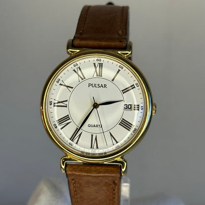 Reloj Pulsar by SEIKO Febrero de 1991 | Dress Watch Clásico Pulsera Original