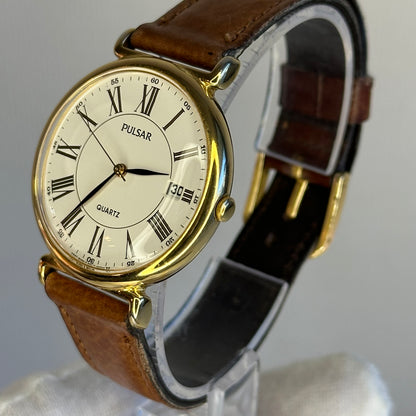 Reloj Pulsar by SEIKO Febrero de 1991 | Dress Watch Clásico Pulsera Original