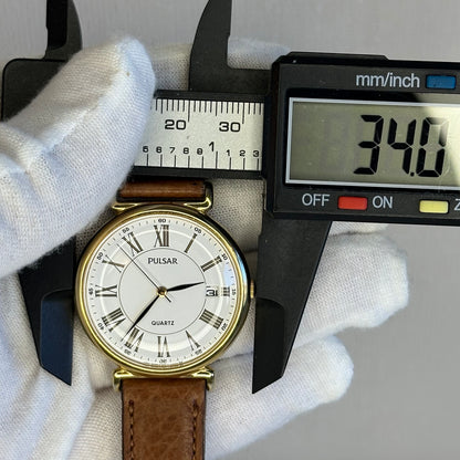 Reloj Pulsar by SEIKO Febrero de 1991 | Dress Watch Clásico Pulsera Original