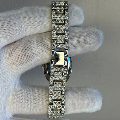 Reloj joya Cote d'Azur Quartz Japón Mujer Oval Cristales 1999