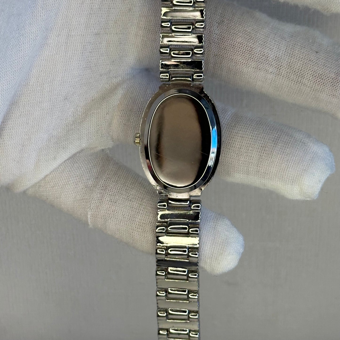 Reloj joya Cote d'Azur Quartz Japón Mujer Oval Cristales 1999