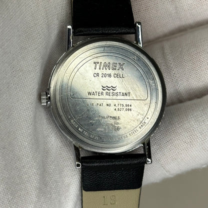 Reloj Timex Indiglo "Easy Reader" E6 – junio de 1997 – 36,5 mm – Hombre