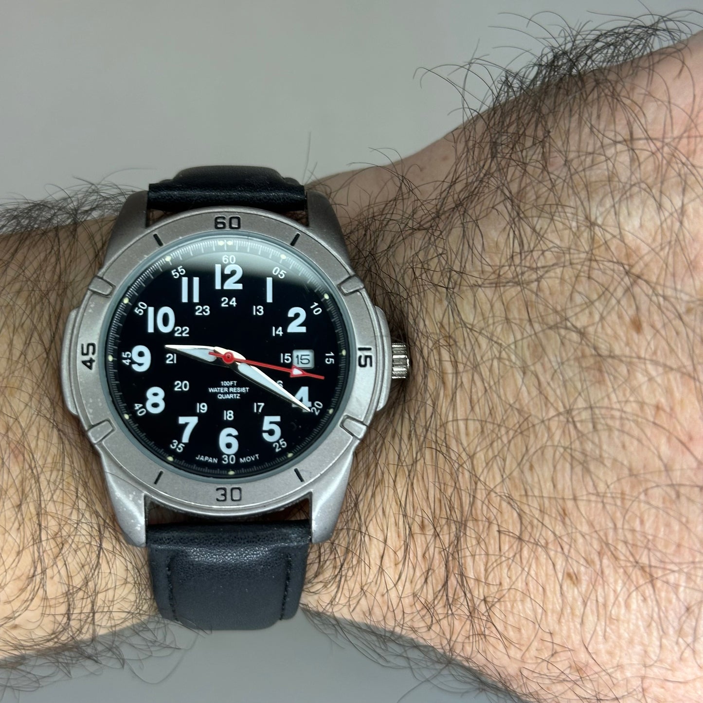 Reloj PUR60 Field Watch Quartz Japan Movt Hombre 2003 / 43 mm