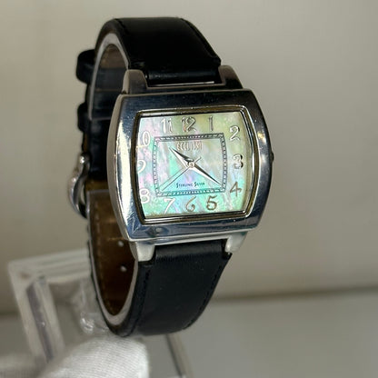 Reloj Plata Ecclissi Sterling Silver 1998 Madreperla Natural Caja y Hebilla Plata 925