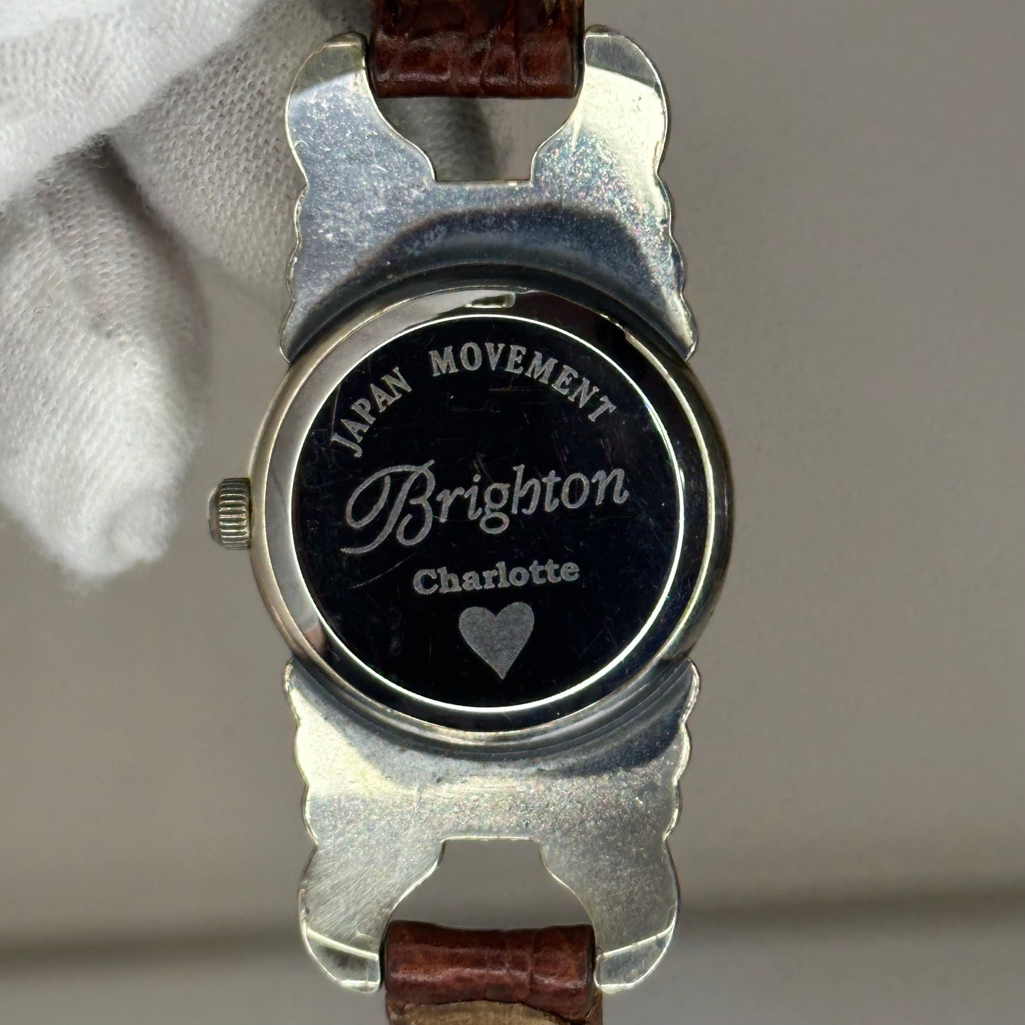 Reloj Joya Brighton Charlotte 2005  Mujer Correa original Estética Única