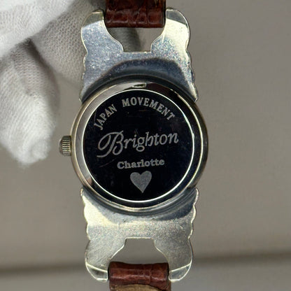 Reloj Joya Brighton Charlotte 2005  Mujer Correa original Estética Única
