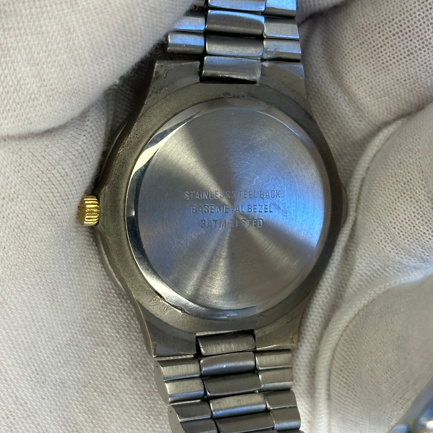Reloj Dufonte by Lucien Piccard Hombre 1991 Sport-luxury inicios 90s SUNBURST GRIS