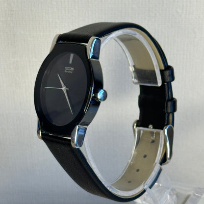 Reloj Citizen Eco-Drive G431 Dic. 2005 Minimalismo Japonés Negro SOLAR ÚNICO