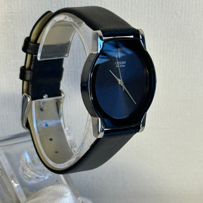 Reloj Citizen Eco-Drive G431 Dic. 2005 Minimalismo Japonés Negro SOLAR ÚNICO