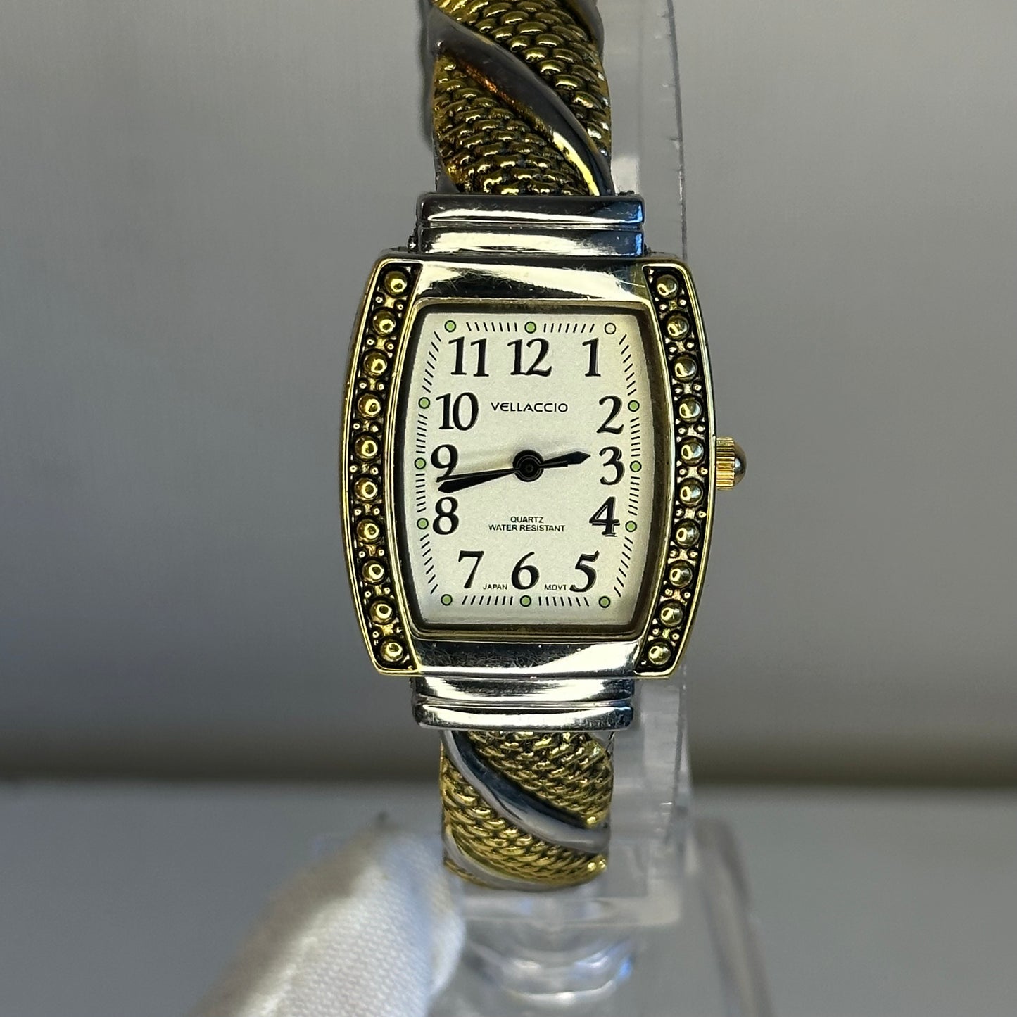 Reloj Vellaccio 1110 Japón Movt NOS Año 2003 Joya Art Déco