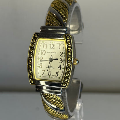 Reloj Vellaccio 1110 Japón Movt NOS Año 2003 Joya Art Déco