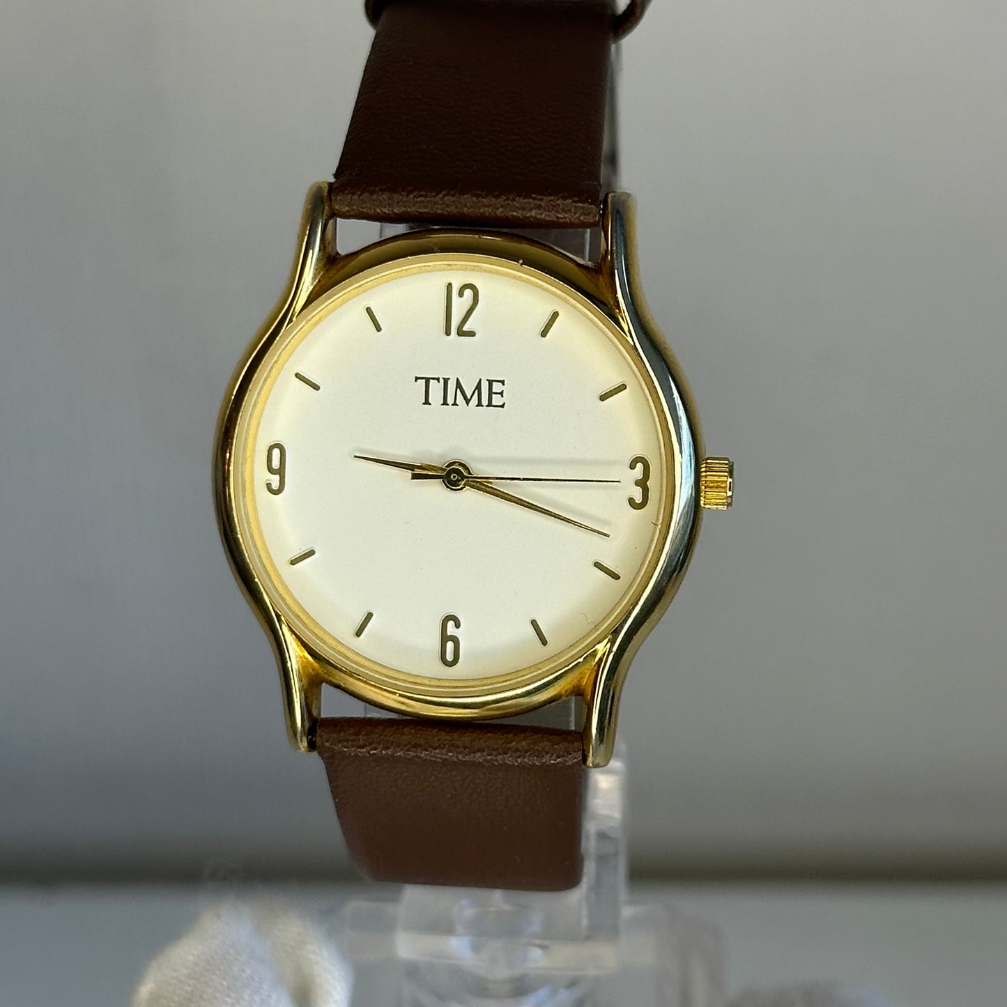 Reloj TIME Japan Movt 35 mm Minimalista Hombre Cuarzo Año 1998