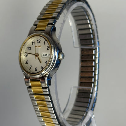 Reloj SEIKO Mujer Two Tone Calendario en ESP. Marzo1996 MUY ESCASO