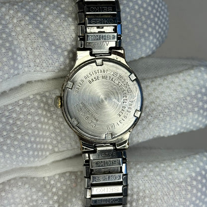 Reloj SEIKO Mujer Two Tone Calendario en ESP. Marzo1996 MUY ESCASO