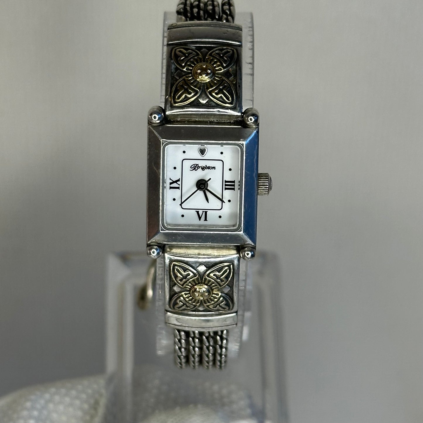 Reloj joya Brighton Monroe 2001 Rectangular Joyería americana con inspiración celta