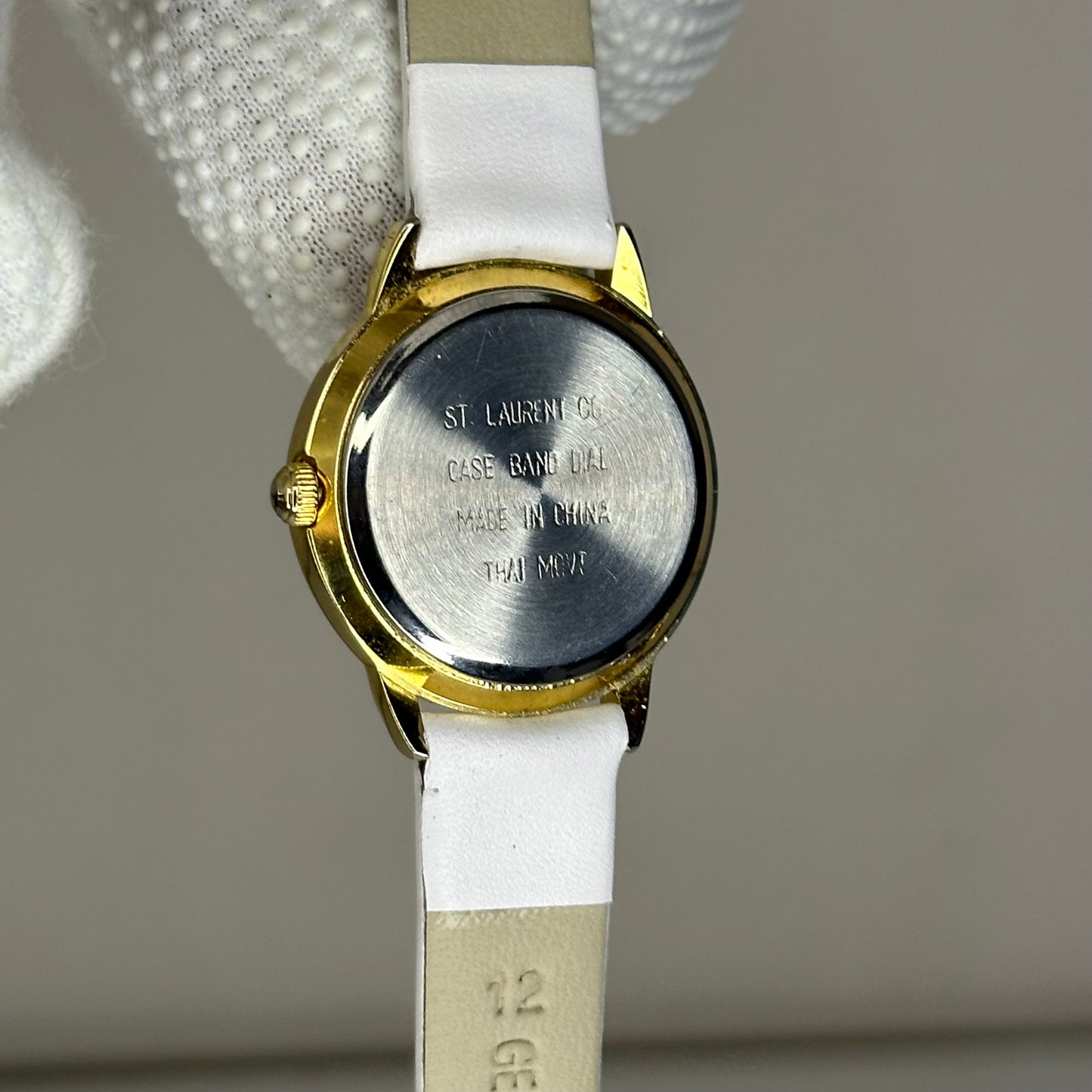 Reloj St. Laurent Co. Payaso Malabarista Holográfico Mujer Segundero Disco Años 90´s ÚNICO
