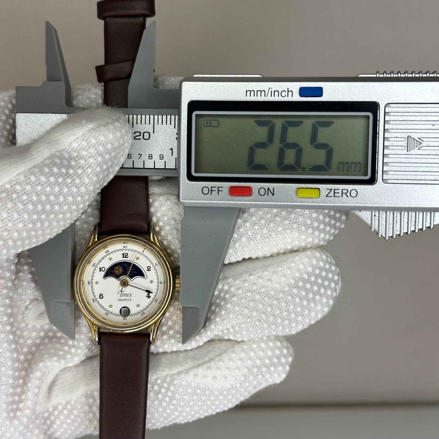 Reloj Timex Sun & Moon Mujer Vintage 1991 Estética astronómica Escaso