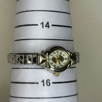 Reloj joya Elgin Galaxie Genuine Diamond Quartz Año 1992 Mujer