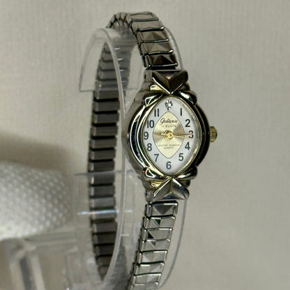 Reloj joya Elgin Galaxie Genuine Diamond Quartz Año 1992 Mujer