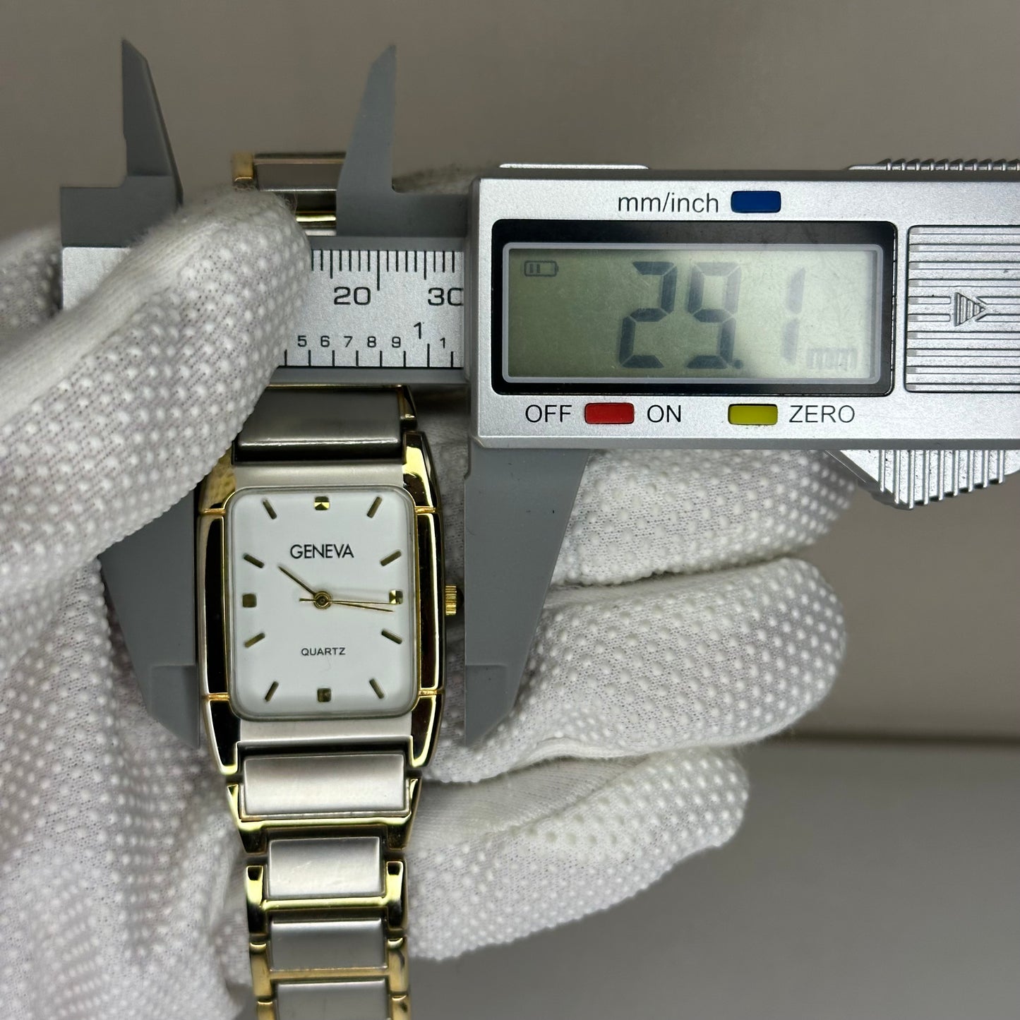 Reloj Geneva TwoTone Hombre NOS Pulsera Original | Japan Movt | 2010 Impecable