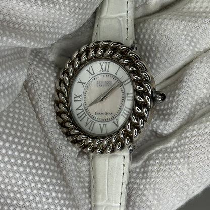 Reloj de Plata Maciza Ecclissi Sterling Silver Año 2003 Madreperla ÚNICO