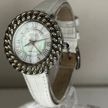 Reloj de Plata Maciza Ecclissi Sterling Silver Año 2003 Madreperla ÚNICO