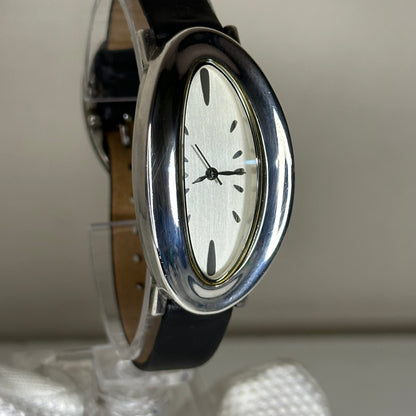 Reloj Pieza de Arte de plata real / Escultor: Robert Lee Morris / Sterling Silver Art 1999