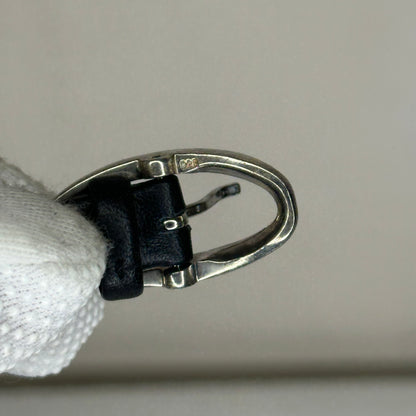 Reloj Pieza de Arte de plata real / Escultor: Robert Lee Morris / Sterling Silver Art 1999