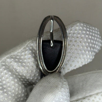 Reloj Pieza de Arte de plata real / Escultor: Robert Lee Morris / Sterling Silver Art 1999