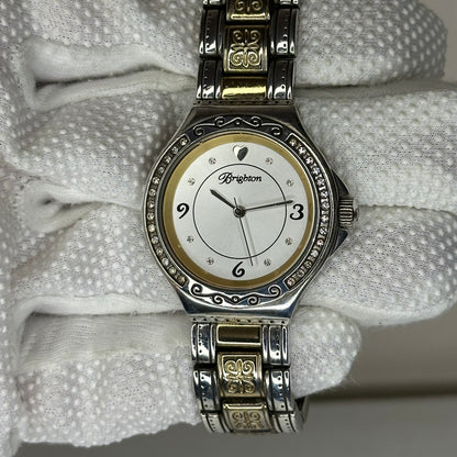 Brighton Bel Air 2002 Reloj Joya Bicolor Mujer Art Nouveau
