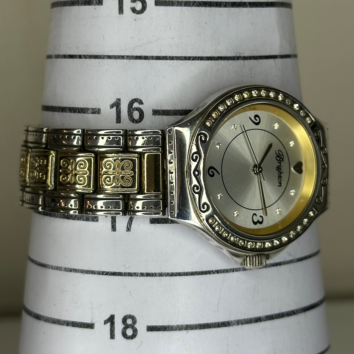 Brighton Bel Air 2002 Reloj Joya Bicolor Mujer Art Nouveau