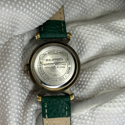 Carriage by TIMEX Quartz Mujer Año 2000 Bicolor 29 mm Correa Verde