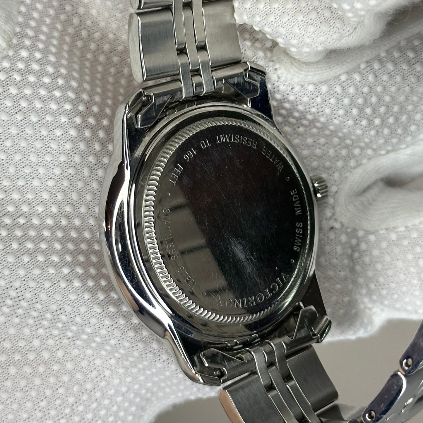 Reloj Victorinox Swiss Army 35005 Full Set 1995 White Dial Muy Escaso