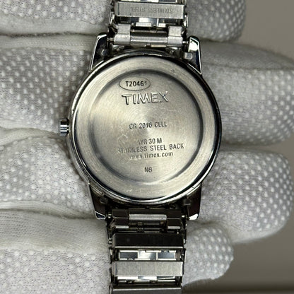 Reloj Timex Easy Reader Indiglo Hombre Day-Date T20461 35mm (2005) Expansible