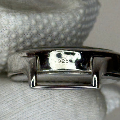 Reloj de plata real 925 Ecclissi Sterling Silver Mother of Pearl 30,5 mm Año 2005