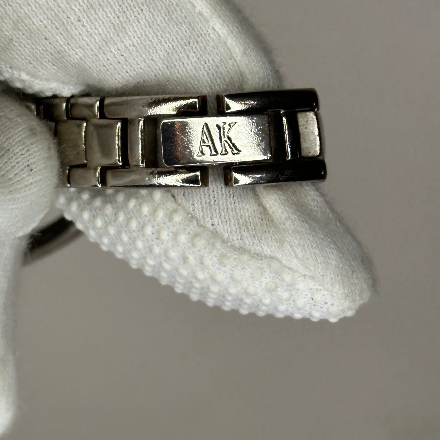 Reloj Anne Klein AK 10/5458-9 Rectangular Bicolor Swiss Parts 2001
