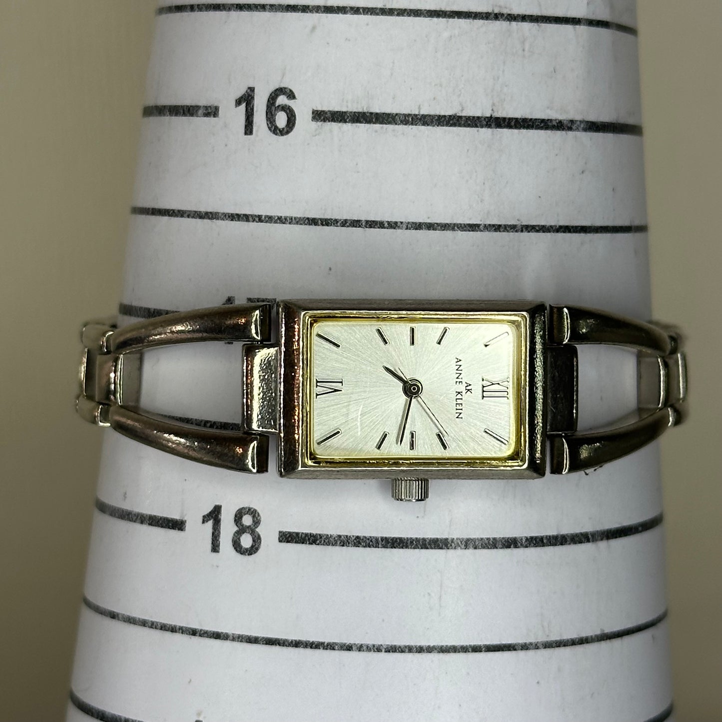 Reloj Anne Klein AK 10/5458-9 Rectangular Bicolor Swiss Parts 2001