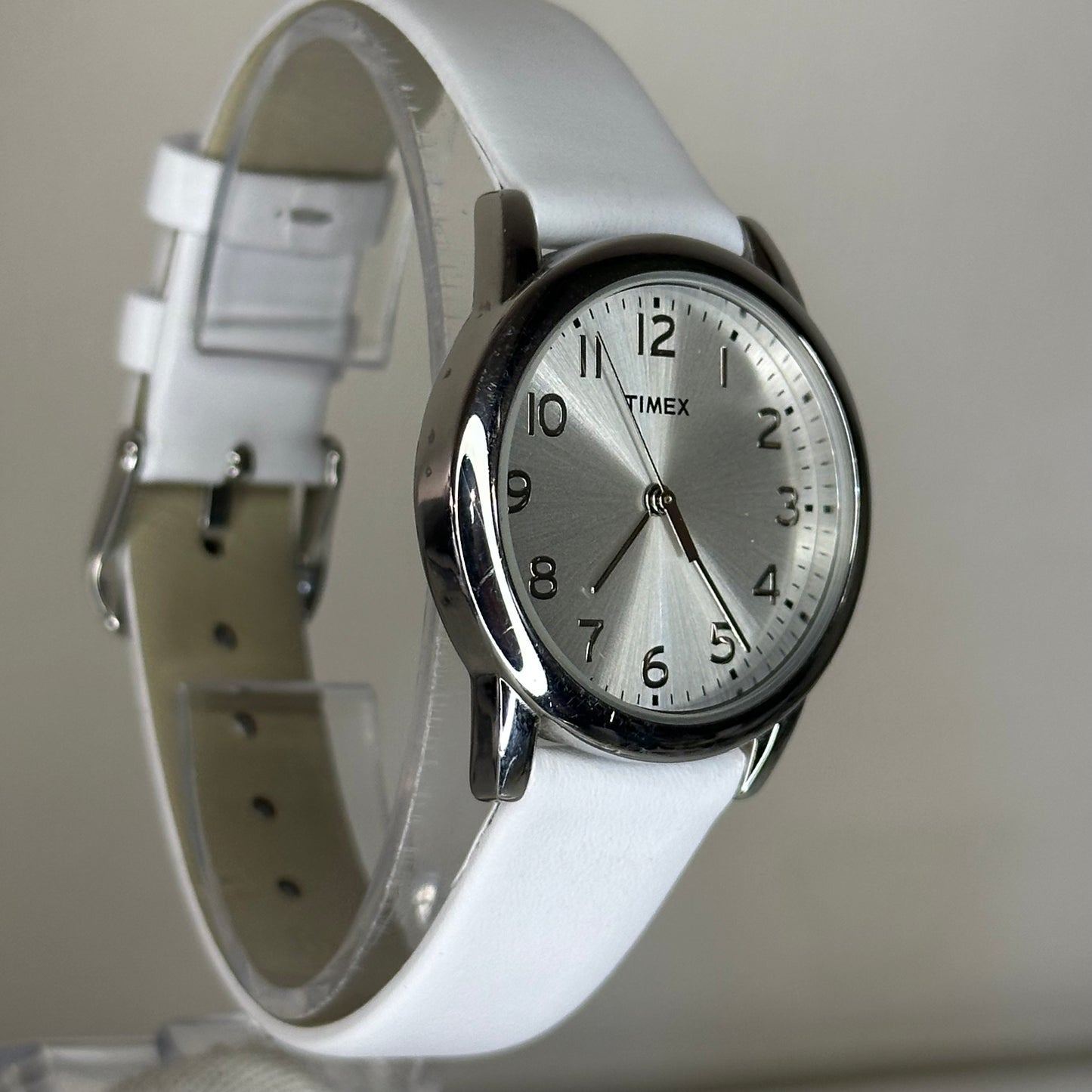 Reloj Timex Sunburst Silver Mujer Septiembre 2012 | 30 mm Impecable