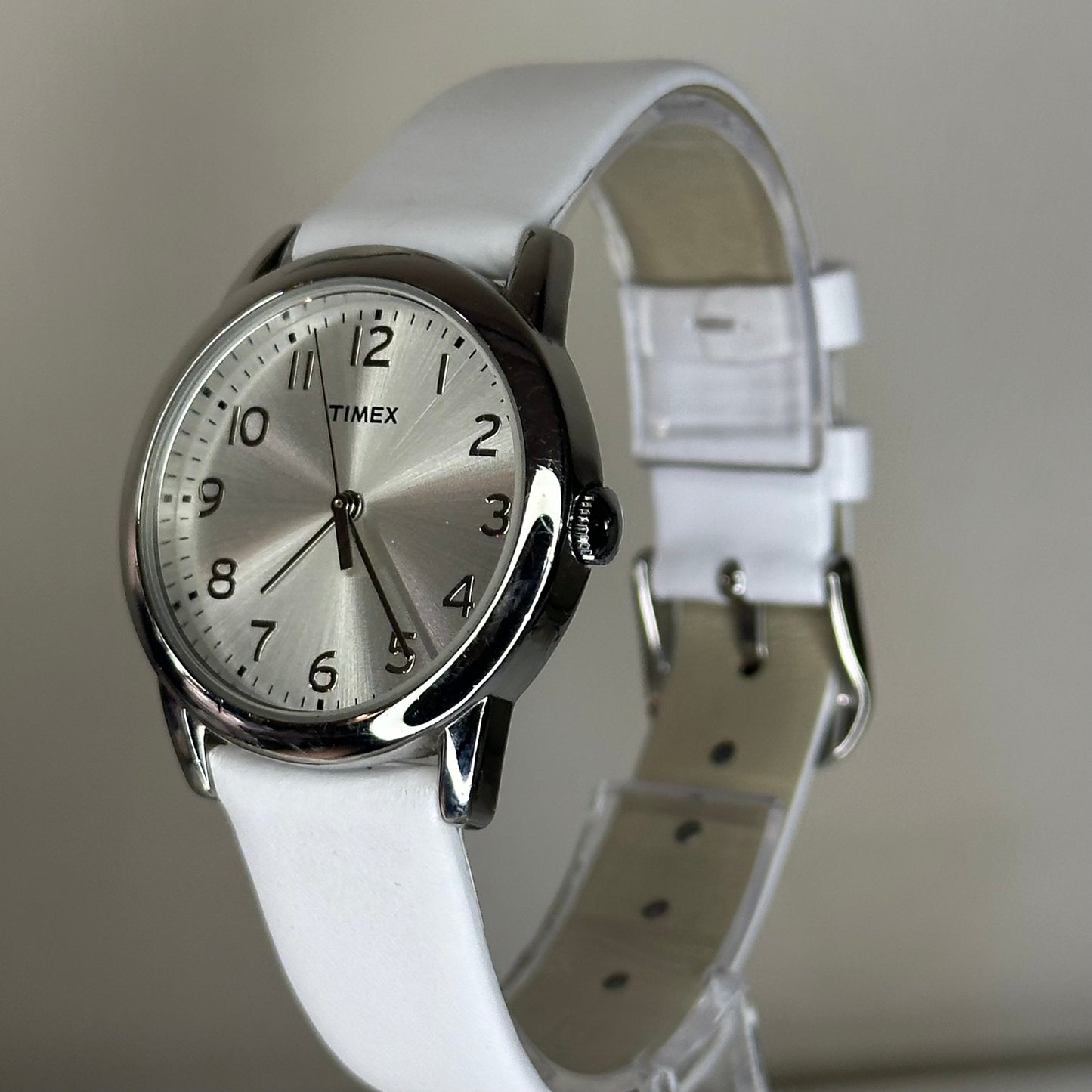 Reloj Timex Sunburst Silver Mujer Septiembre 2012 | 30 mm Impecable