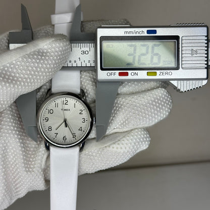 Reloj Timex Sunburst Silver Mujer Septiembre 2012 | 30 mm Impecable