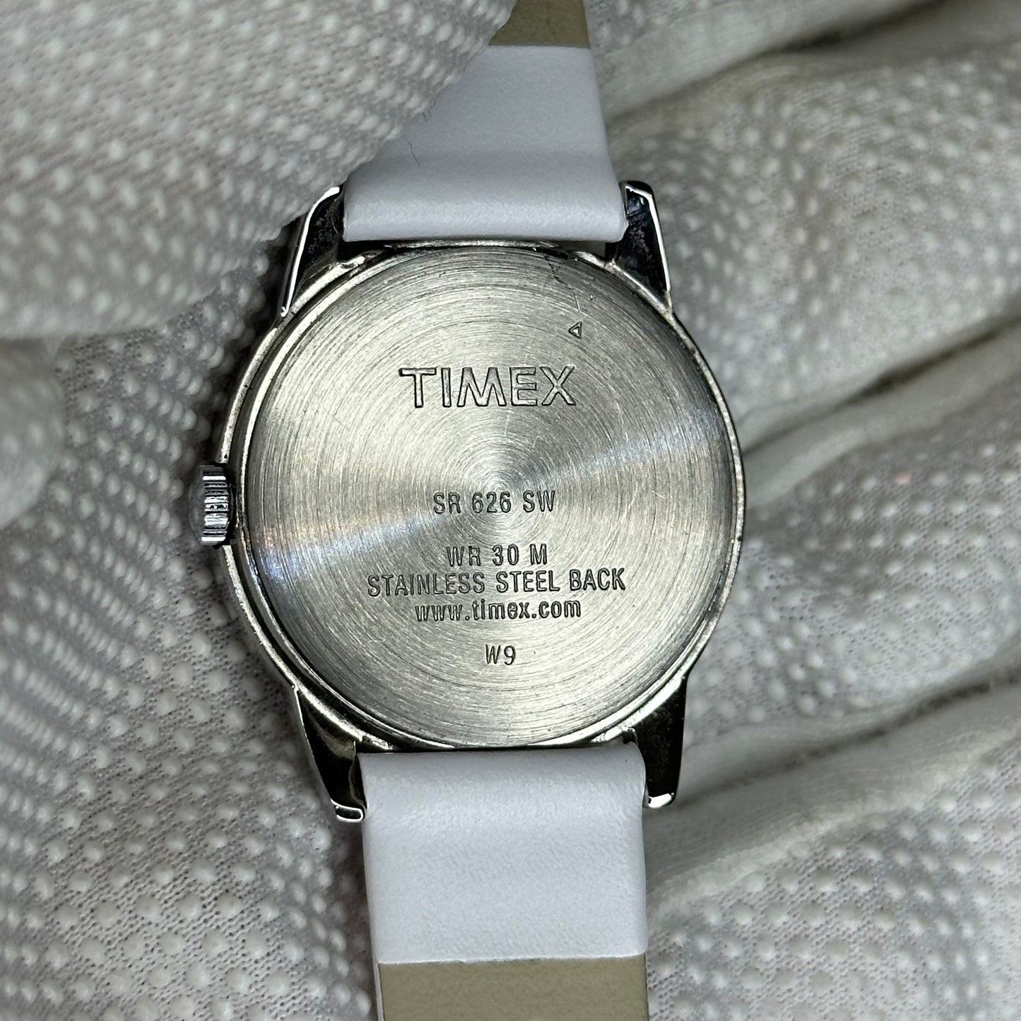 Reloj Timex Sunburst Silver Mujer Septiembre 2012 | 30 mm Impecable
