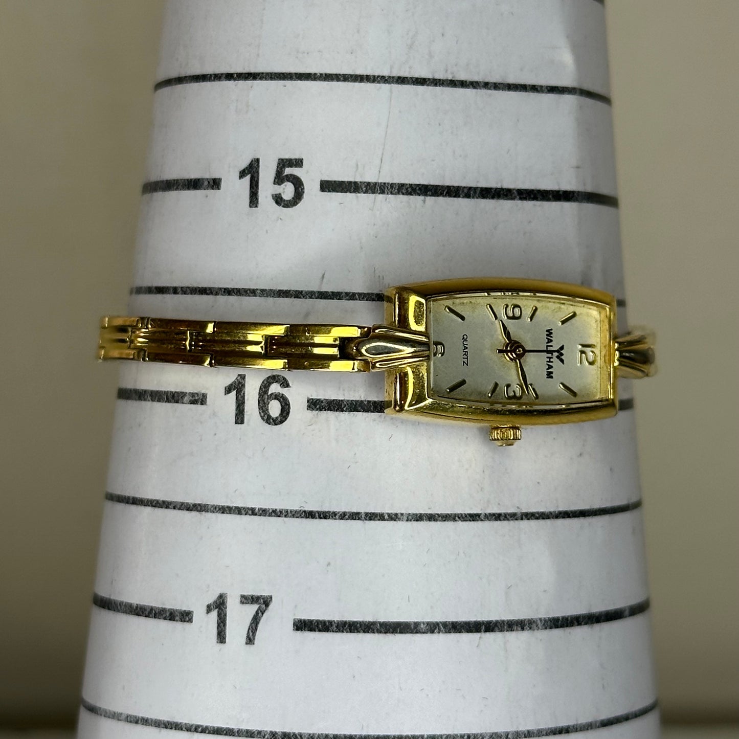 Reloj joya Waltham YWL343 Quartz Rectangular Jewelry Watch 1995