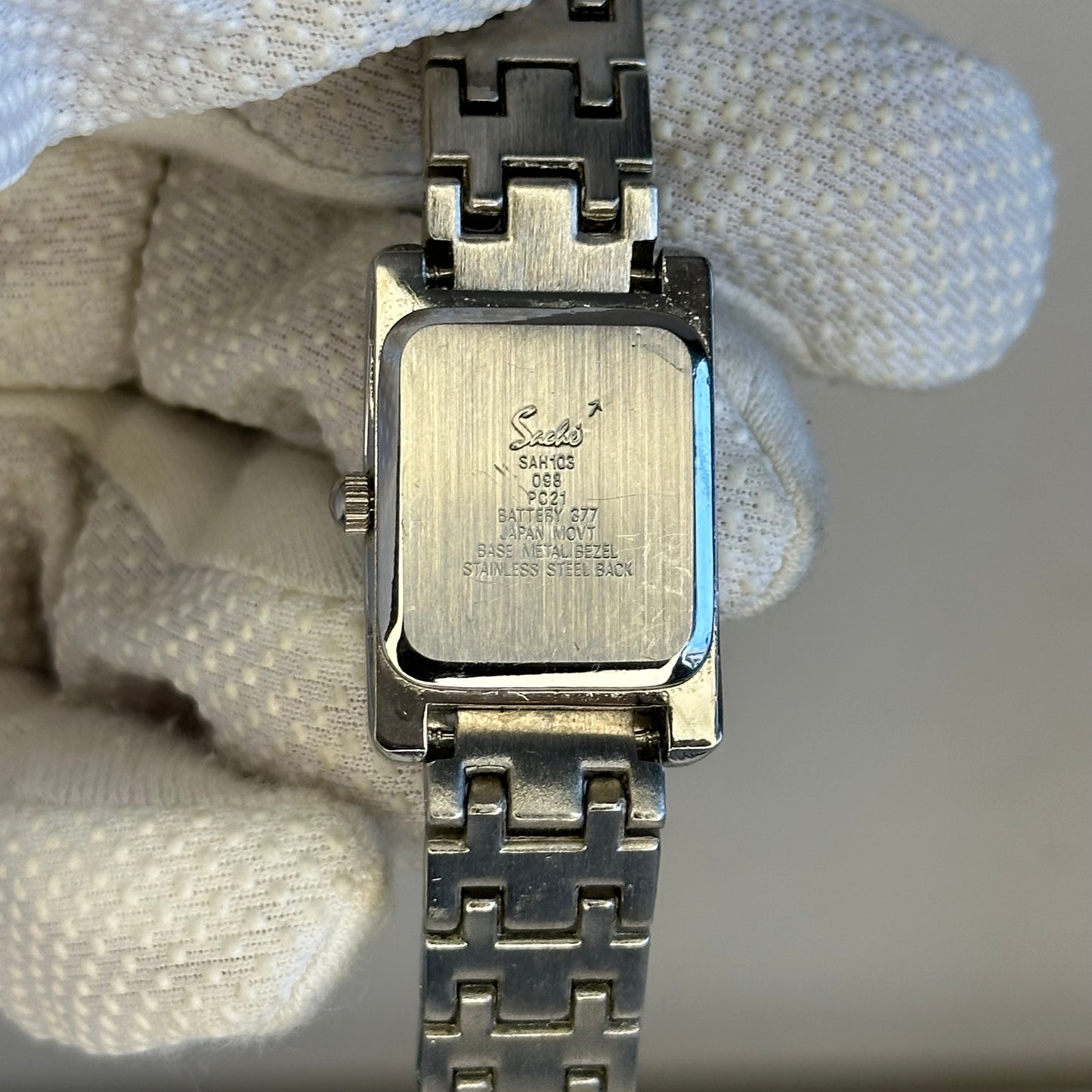 Sachi SAH-103 Quartz Rectangular | Reloj Joya Japonés Año 2012