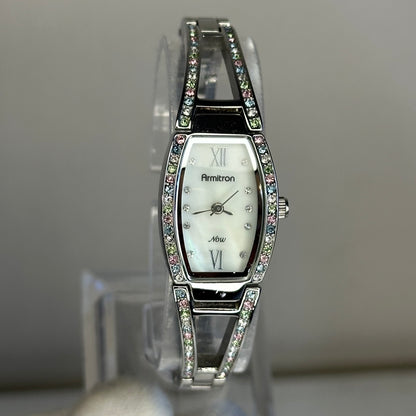 Reloj Armitron Now Mujer 75/3531SV Año 2010 Cristales multitonales ÚNICO