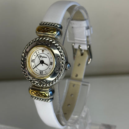Reloj joya Brighton Cody Bicolor Heart Quartz Año 2000