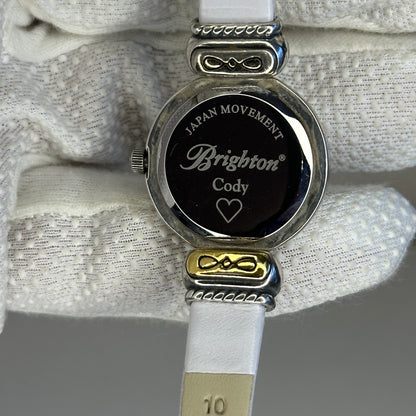 Reloj joya Brighton Cody Bicolor Heart Quartz Año 2000