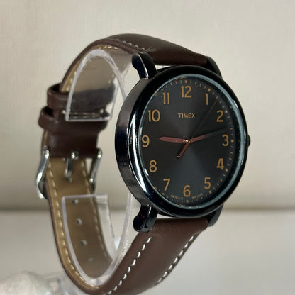 Reloj Timex Indiglo Classic Black Dial 40 mm Hombre 2010