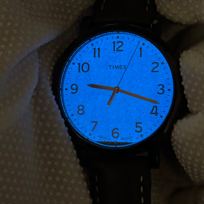 Reloj Timex Indiglo Classic Black Dial 40 mm Hombre 2010